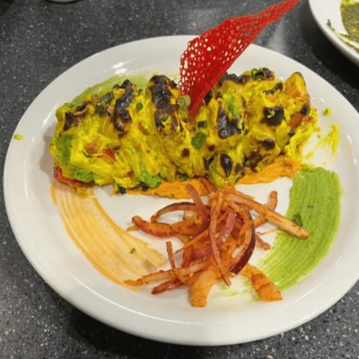 cheese mint tikka