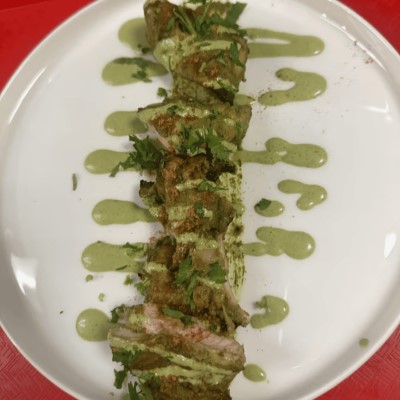 hariyali chicken tikka